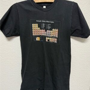 Periodic Table of Beer Styles Black Men’s T-Shirt in S